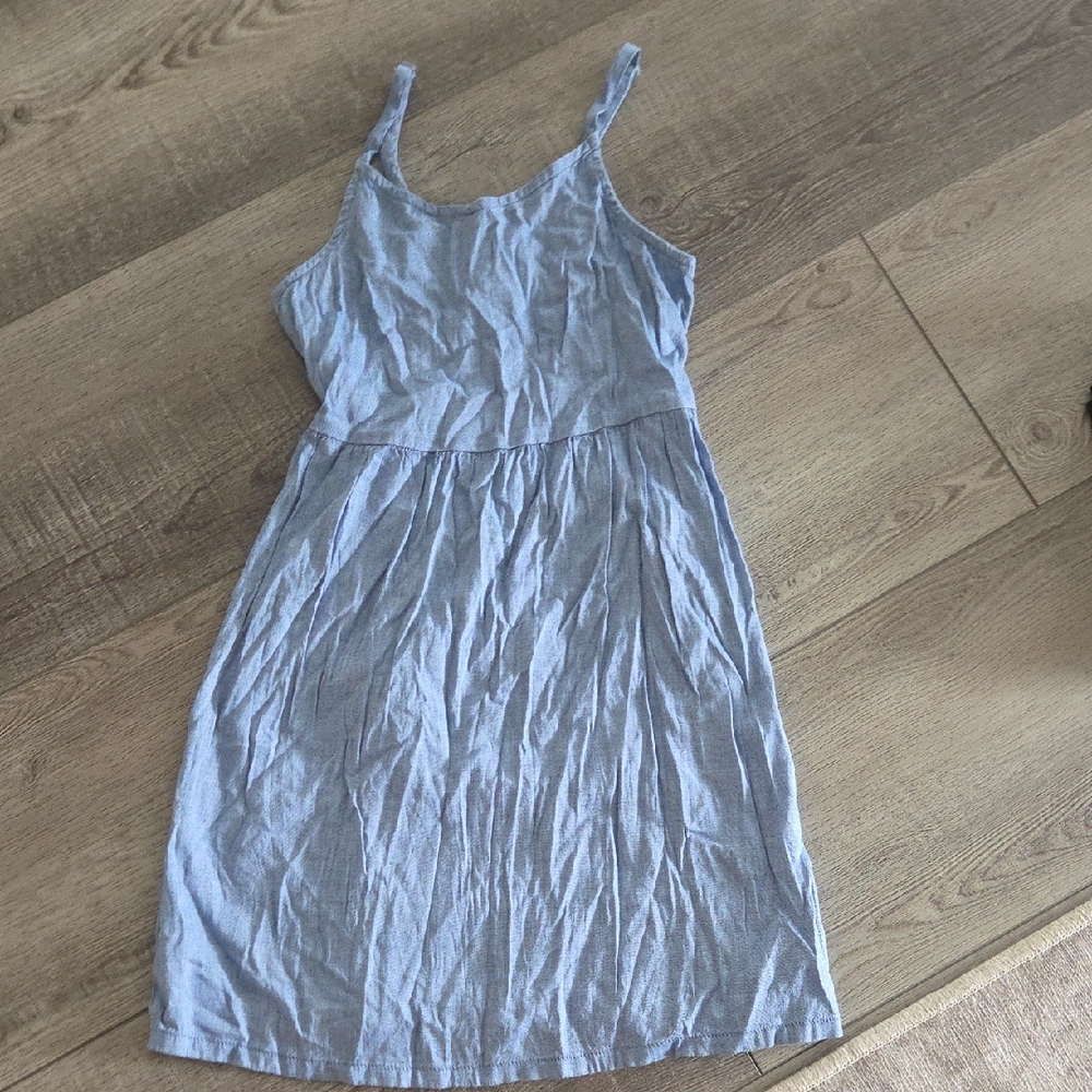 Girls Old Navy Light Blue Mini Dress Size 8
